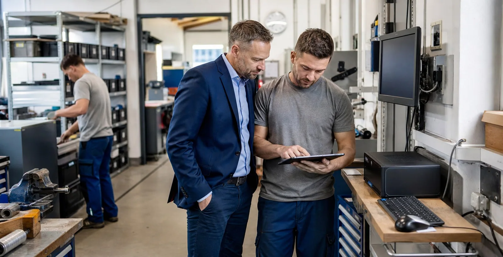 Illustratives Motiv zum Förderthema KfW ERP-Förderkredit Digitalisierung