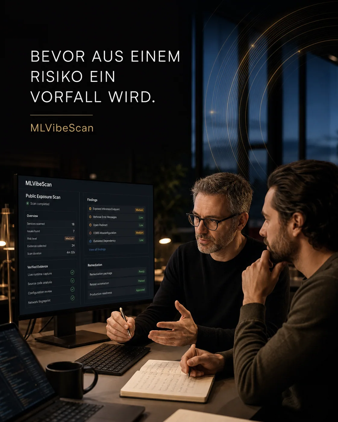 Einblick in die bestehende SCAN-Anwendung